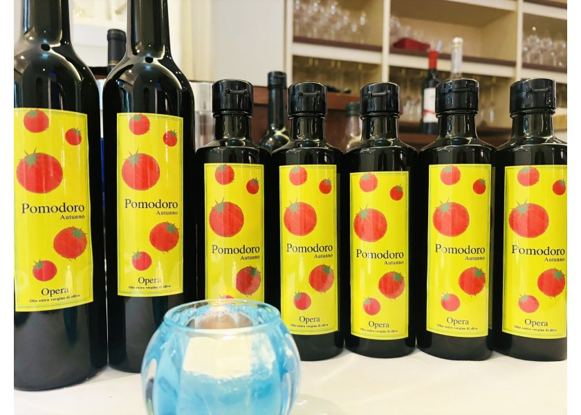 【Canale様】にオリーブオイルのラベルをご依頼頂きました！