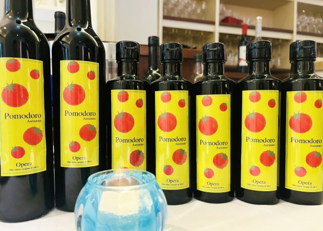 【Canale様】にオリーブオイルのラベルをご依頼頂きました！