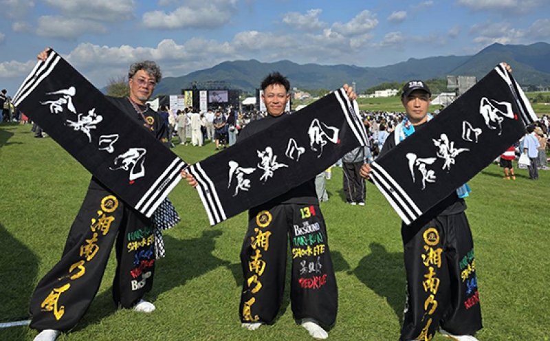 【倉敷の風】湘南乃風ファンのお客様より、タオルと刺繍のご依頼をいただきました！