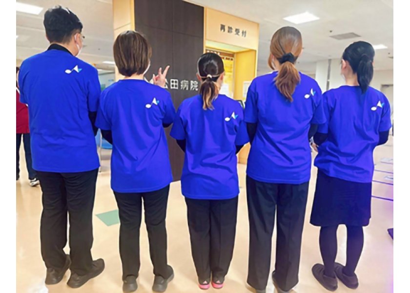 松田病院 様｜オリジナルTシャツを製作させて頂きました！