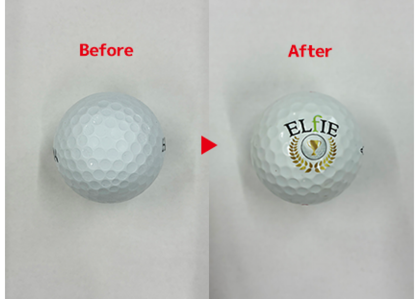 ゴルフボールを制作しました！