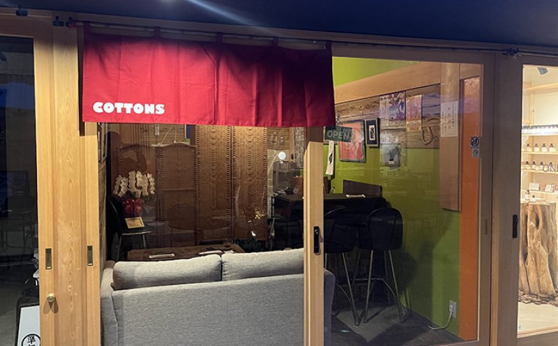 【COTTONS様】店舗のれんを制作させていただきました！