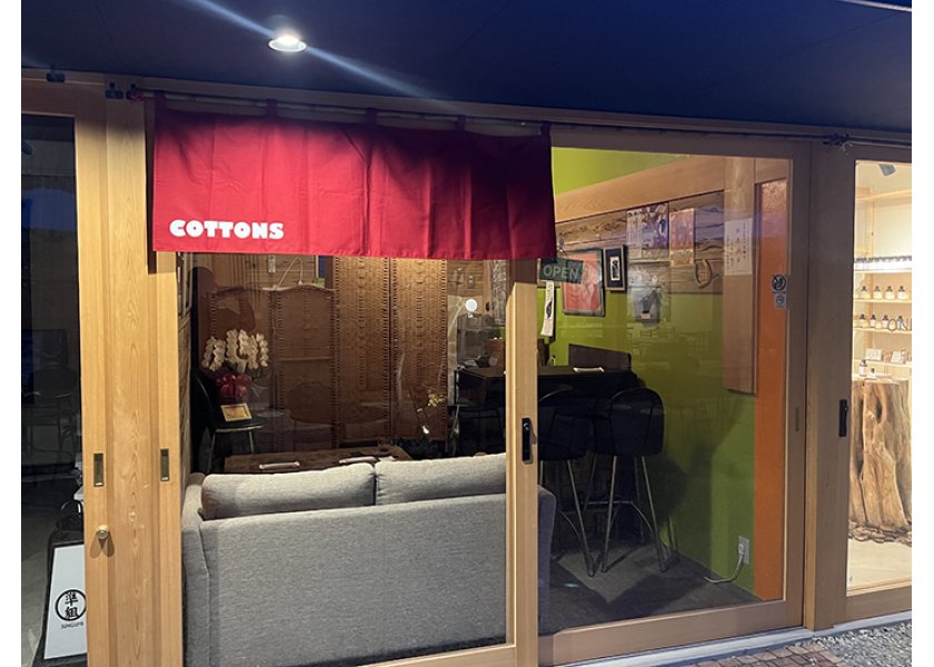 【COTTONS様】店舗のれんを制作させていただきました！
