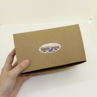 【キッチンカースタジアム】カップ・テイクアウト容器用シールを制作させて頂きました！