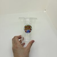 【キッチンカースタジアム】カップ・テイクアウト容器用シールを制作させて頂きました！